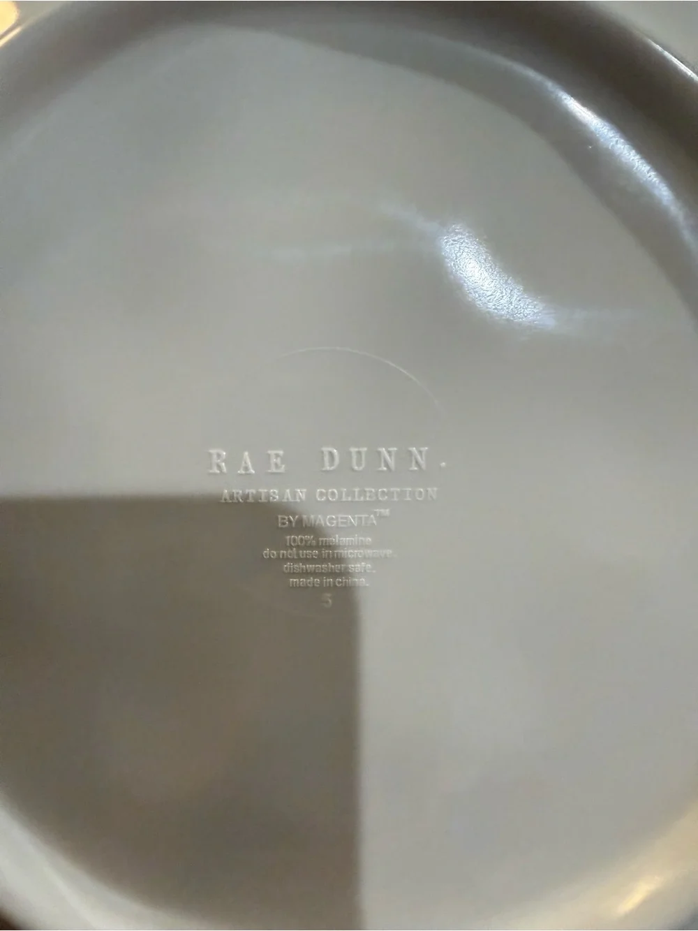 Rae Dunn White Dessert Plates with Pastel Spring Motifs